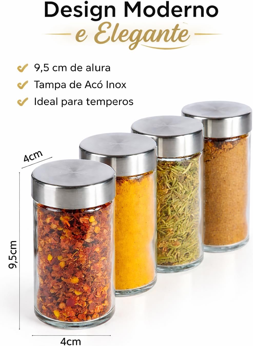 Porta-temperos giratório